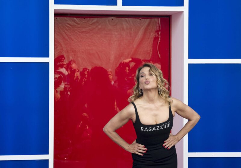 Barbara D’Urso a Sanremo 2024