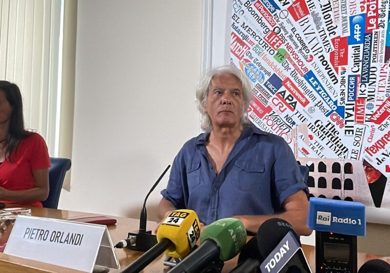 Pietro Orlandi conferenza stampa