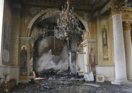 ucraina zelensky cattedrale odessa