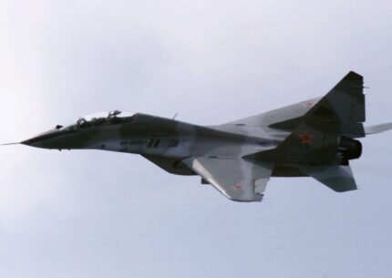 Russian fighter MIG29