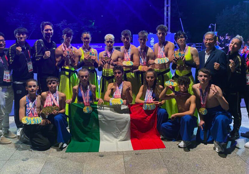 Taekwondo Mondiali beach Demonstration Team Italia