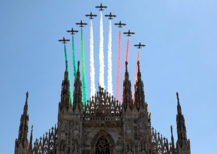 Frecce tricolori Milano 11 settembre 2023