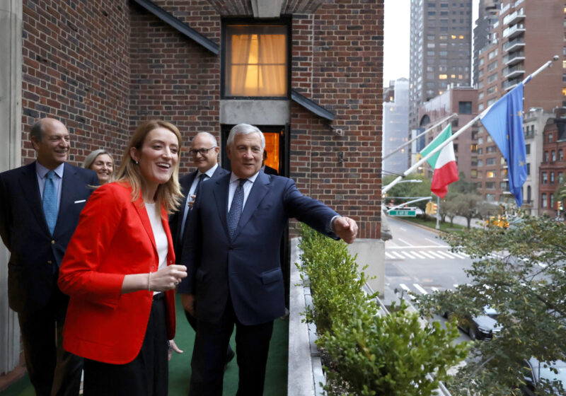 Incontro a New York tra Tajani e Metsola