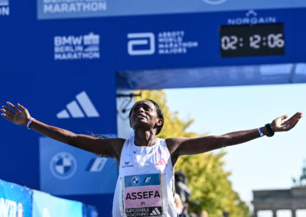 Maratona Berlino Assefa record