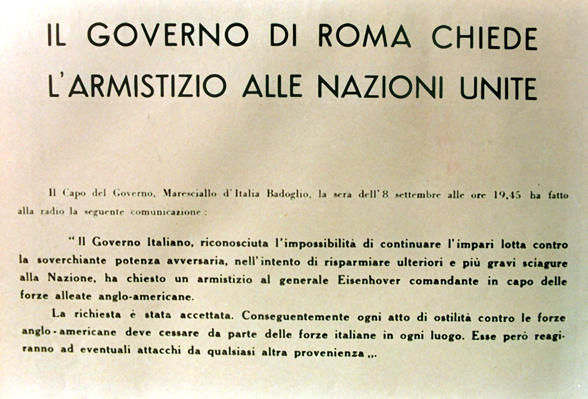 Perché in Italia si celebra l'8 settembre (ma molti lo dimenticano)