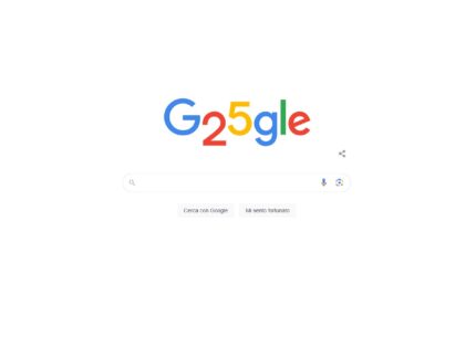 google 25 anni