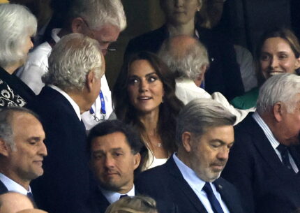 La principessa Kate in tribuna per Inghilterra-Argentina