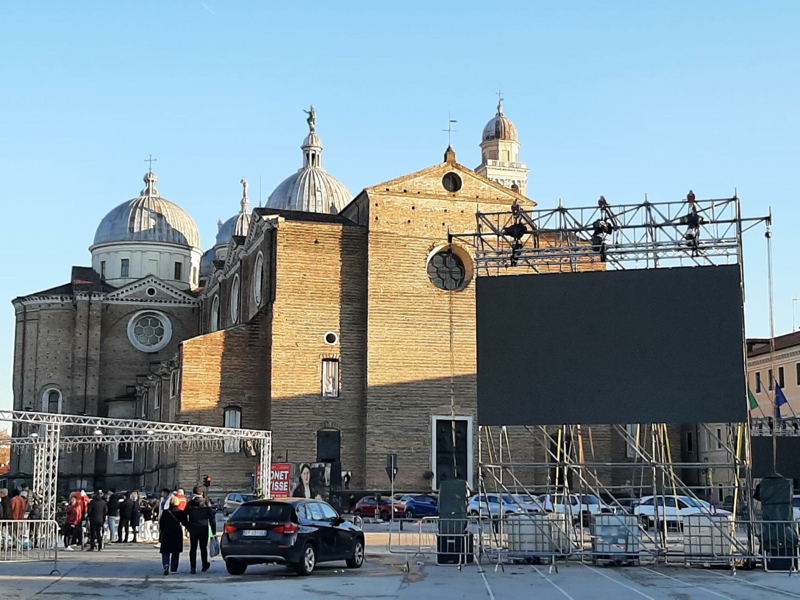 La Basilica di Santa Giustina dove si terranno i funerali di Giulia Cecchettin