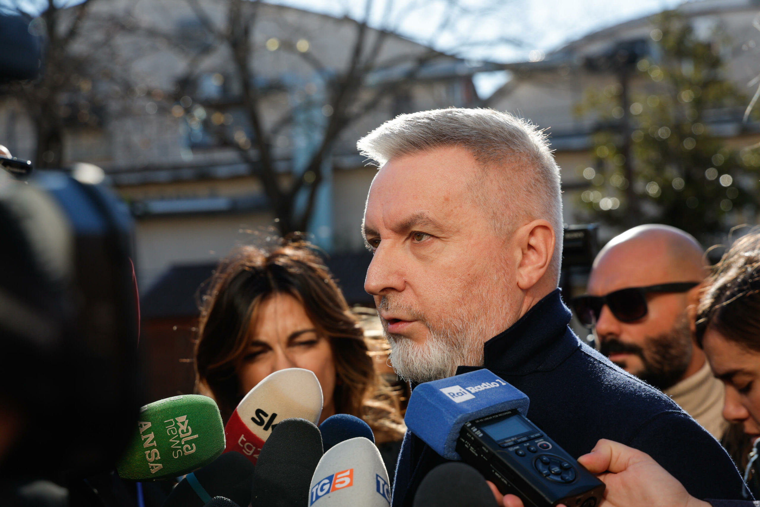 Il deputato del Pd Lorenzo Guerini al Forum Europa organizzato dal partito