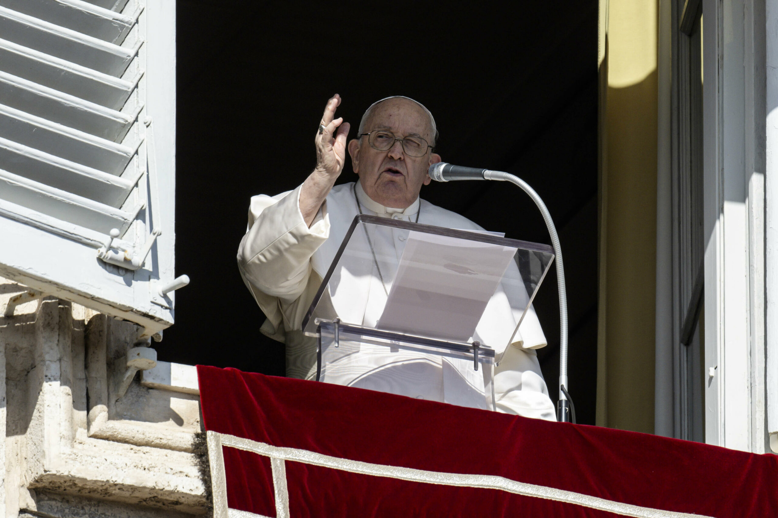 Papa Francesco all'Angelus: "Superiamo le divisioni ideologiche, ogni