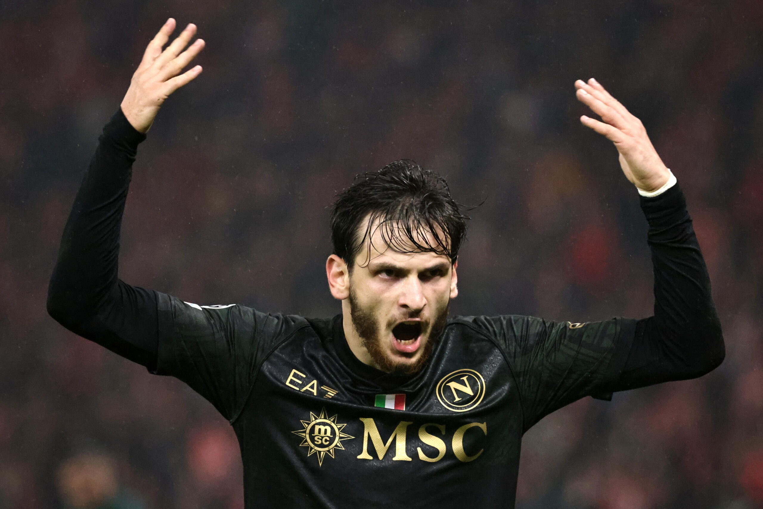 Napoli, l'agente Kvaratskhelia apre alla partenza: 