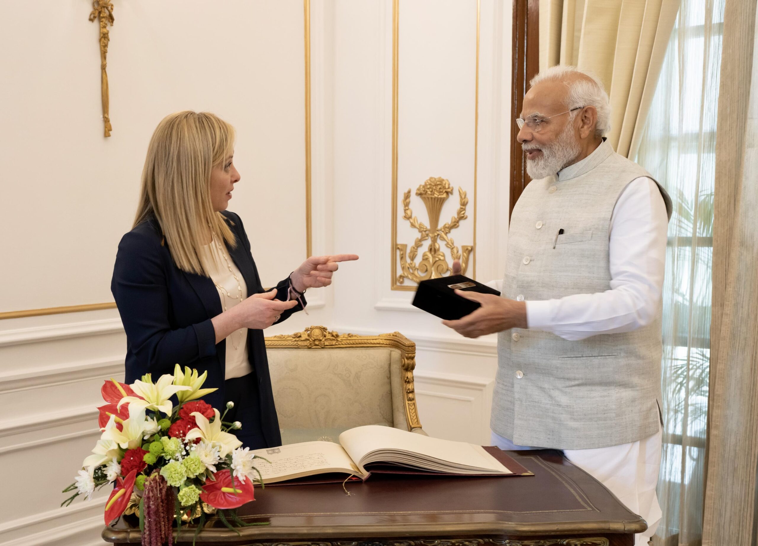 G7 Puglia 2024 Modi Meloni 