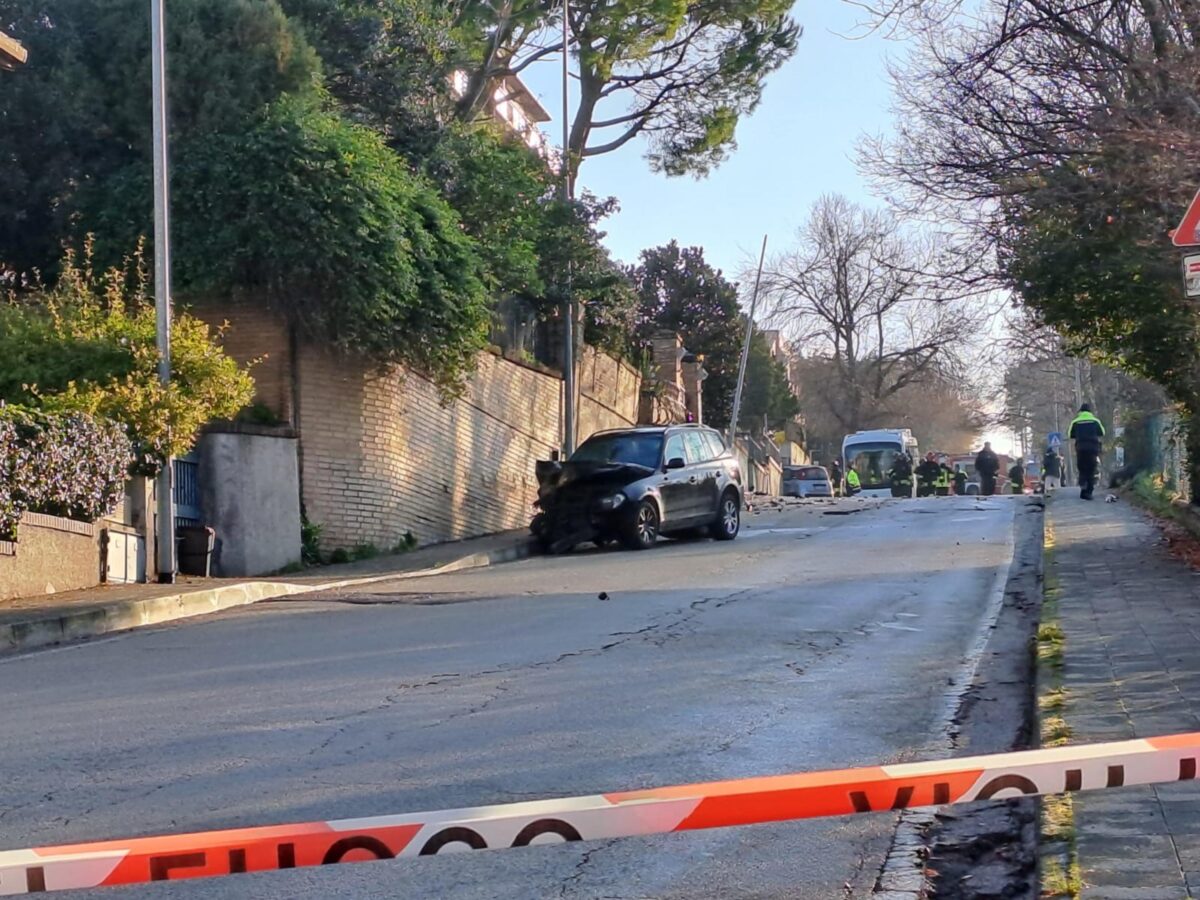 Lucia Manfredi e il marito Diego Duca, vittime dell'incidente stradale
